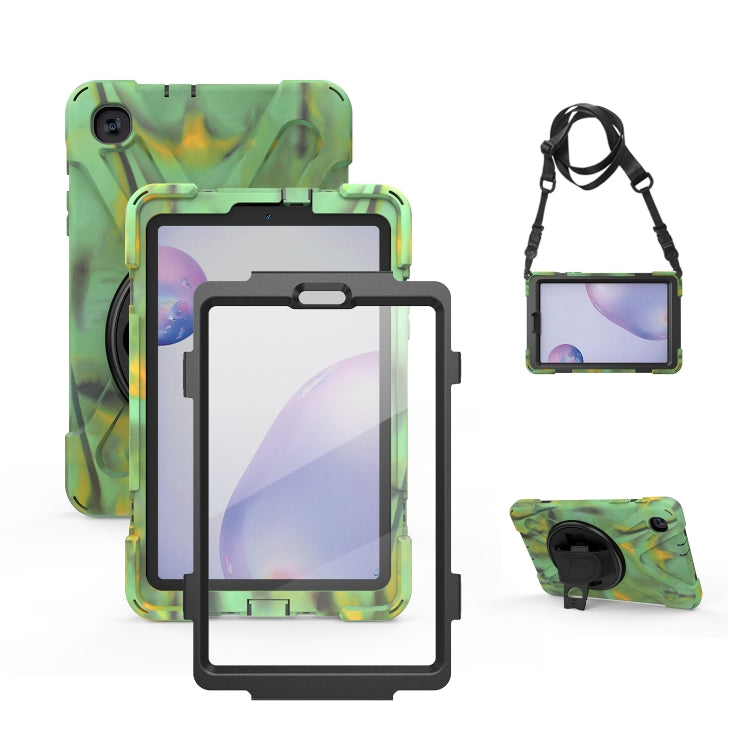 Custodia protettiva in silicone con cinturino per Galaxy Tab A 8