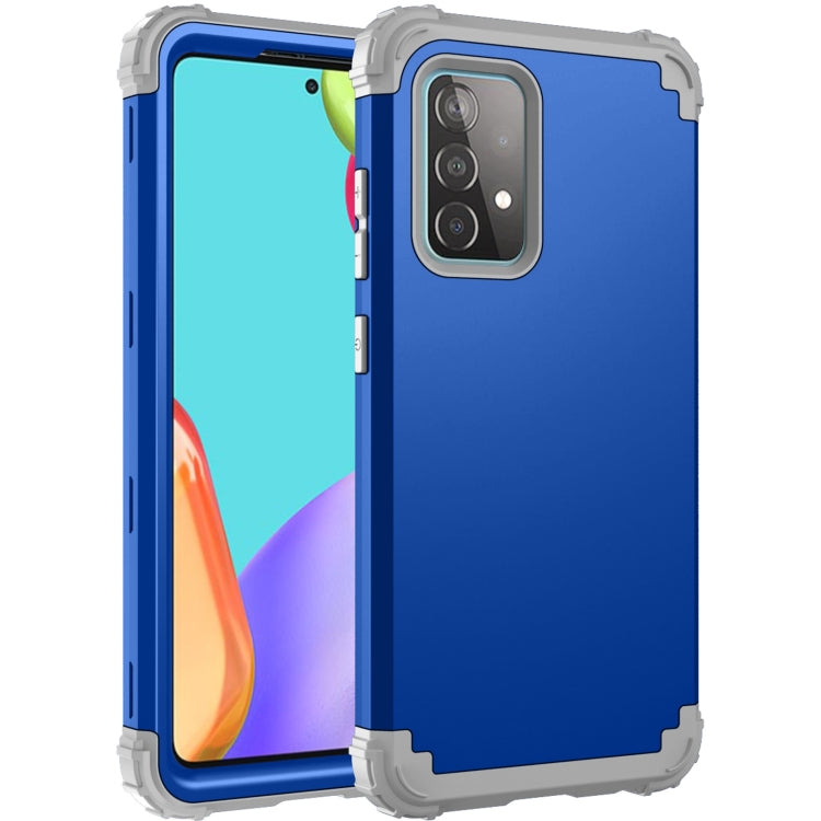 PC + Custodia protettiva antiurto in tre pezzi in silicone, For Samsung Galaxy A52 4G / 5G, For Samsung Galaxy A72 4G / 5G