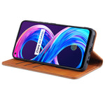 Custodia portafoglio in pelle con slot carte per Realme 8/8 Pro
