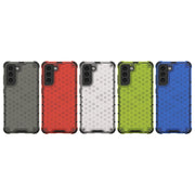 PC a nido d'ape antiurto + custodia in TPU, For Samsung Galaxy S21 FE, For OPPO A74 4G, For OPPO Realme V13 5G, For OPPO Realme X7 Pro Ultra