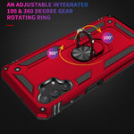 Custodia antiurto in TPU con supporto rotante 360°