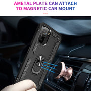 Custodia protettiva antiurto in TPU + PC con supporto girevole a 360 gradi, For Xiaomi Redmi Note 10 / Note 10S, For Xiaomi Redmi Note 9 4G / 9T / 9 Power