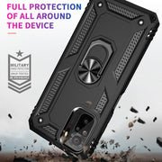 Custodia protettiva antiurto in TPU + PC con supporto girevole a 360 gradi, For Xiaomi Redmi Note 10 / Note 10S, For Xiaomi Redmi Note 9 4G / 9T / 9 Power