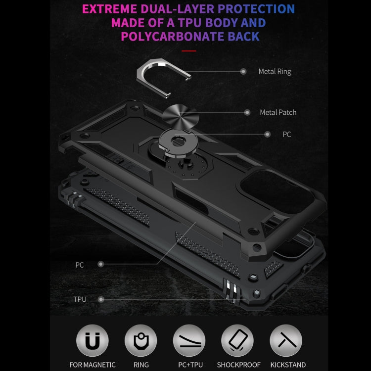 Custodia antiurto TPU PC con supporto per Xiaomi Redmi