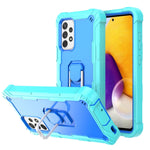 Custodia protettiva antiurto a 3 strati in PC + gomma con supporto rotante, For Samsung Galaxy A32 5G, For Samsung Galaxy A72 5G / 4G