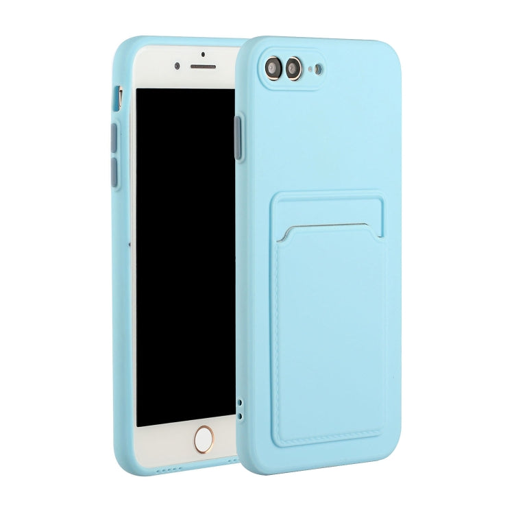 Custodia TPU con slot per schede per iPhone 8 Plus e 7 Plus