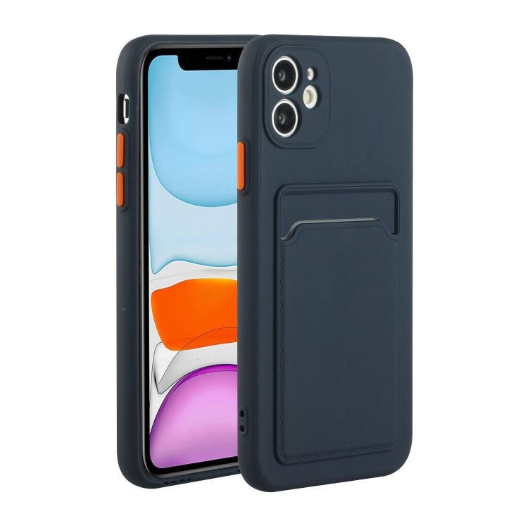 Custodia protettiva in TPU antiurto con slot per schede, For iPhone 11, For iPhone 11 Pro