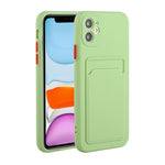 Custodia protettiva in TPU con slot per schede per iPhone 11 Pro
