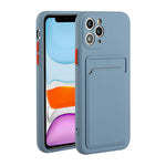 Custodia protettiva in TPU con slot per schede per iPhone 11 Pro