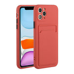 Custodia protettiva in TPU con slot per schede per iPhone 11 Pro