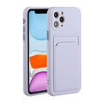 Custodia protettiva in TPU con slot per schede per iPhone 12 mini