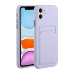 Custodia TPU con slot carte per iPhone 12 e 12 Pro