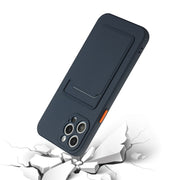 Custodia protettiva in TPU antiurto con slot per schede, For iPhone 12 Pro Max, For iPhone X / XS