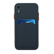 Custodia protettiva in TPU antiurto con slot per schede, For iPhone XR, For iPhone XS Max