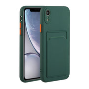 Custodia protettiva in TPU antiurto con slot per schede, For iPhone XR, For iPhone XS Max