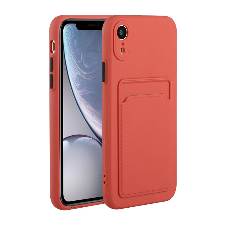 Custodia protettiva in TPU con slot per schede per iPhone XR