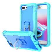 Custodia protettiva antiurto a 3 strati in PC + gomma con supporto rotante, For iPhone 8 Plus / 7 Plus, For iPhone 11