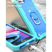 Custodia protettiva antiurto a 3 strati in PC + gomma con supporto rotante, For iPhone 8 Plus / 7 Plus, For iPhone 11