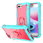 Custodia antiurto 3 strati con supporto per iPhone 8 Plus 7 Plus