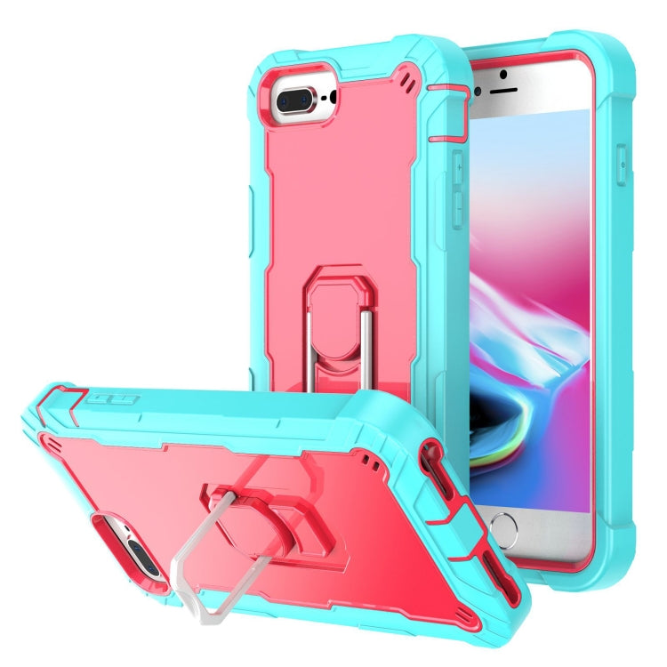 Custodia antiurto 3 strati con supporto per iPhone 8 Plus 7 Plus