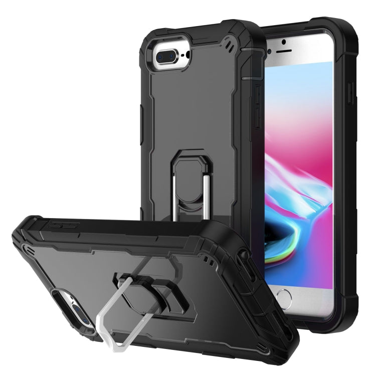 Custodia antiurto 3 strati con supporto per iPhone 8 Plus 7 Plus