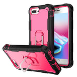 Custodia antiurto 3 strati con supporto per iPhone 8 Plus 7 Plus