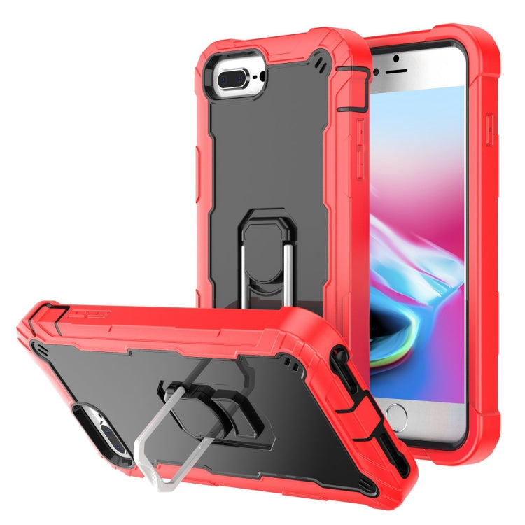 Custodia antiurto 3 strati con supporto per iPhone 8 Plus 7 Plus