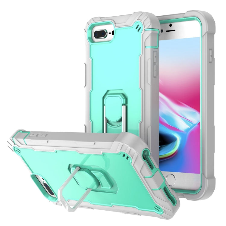 Custodia antiurto 3 strati con supporto per iPhone 8 Plus 7 Plus