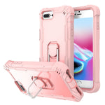 Custodia antiurto 3 strati con supporto per iPhone 8 Plus 7 Plus