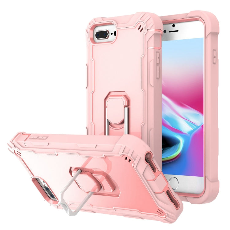 Custodia antiurto 3 strati con supporto per iPhone 8 Plus 7 Plus