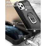 Custodia protettiva antiurto 3 strati con supporto iPhone 11 Pro