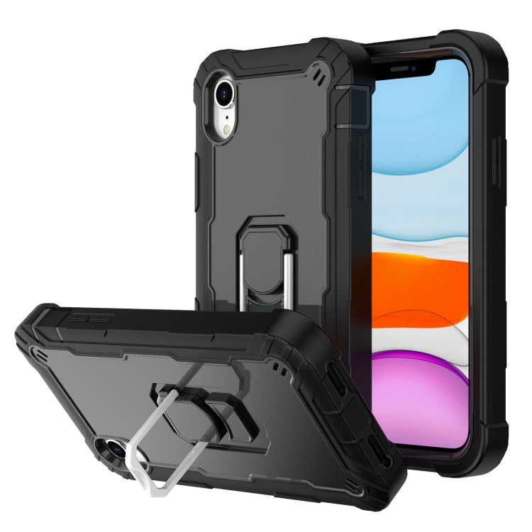 Custodia antiurto 3 strati con supporto per iPhone XS/X
