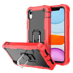 Custodia antiurto 3 strati con supporto per iPhone XS/X
