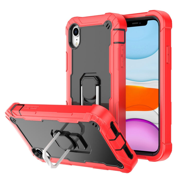 Custodia antiurto 3 strati con supporto per iPhone XS/X