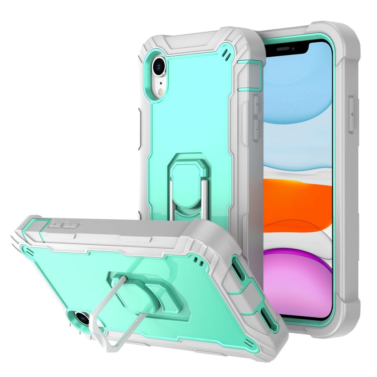 Custodia antiurto 3 strati con supporto per iPhone XS/X