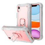 Custodia antiurto 3 strati con supporto per iPhone XS/X