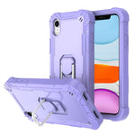 Custodia antiurto 3 strati con supporto per iPhone XS/X