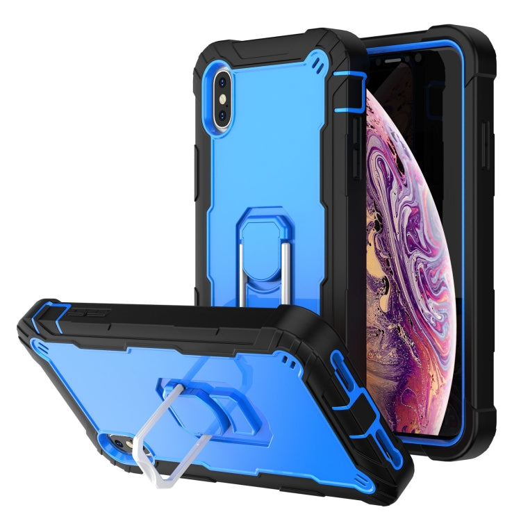 Custodia antiurto a 3 strati con supporto per iPhone XR