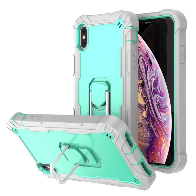 Custodia antiurto a 3 strati con supporto per iPhone XR