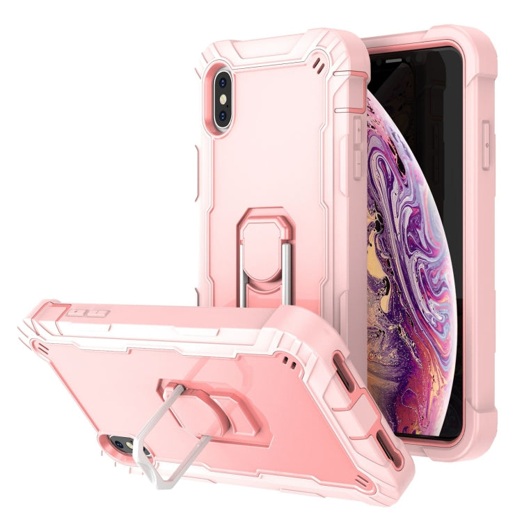 Custodia antiurto a 3 strati con supporto per iPhone XR