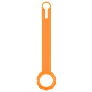 Custodia protettiva in silicone antiurto antigraffio a forma di fiore con anello per appendere AirTag