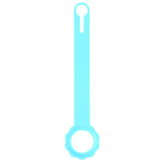 Custodia in silicone a forma di fiore con anello per AirTag