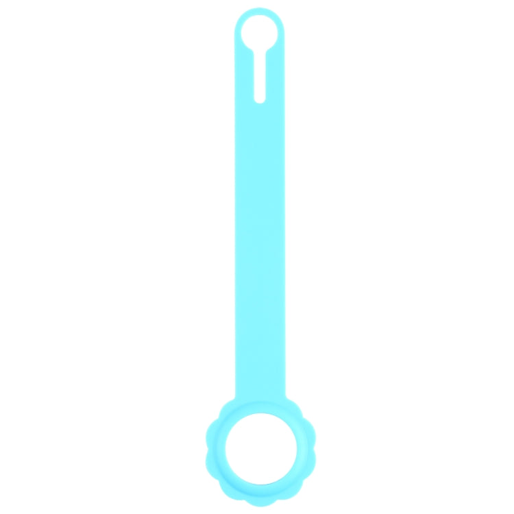 Custodia in silicone a forma di fiore con anello per AirTag