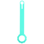 Custodia in silicone a forma di fiore con anello per AirTag