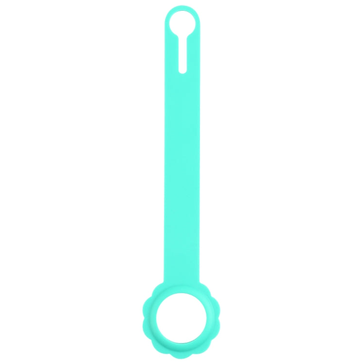Custodia in silicone a forma di fiore con anello per AirTag