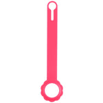 Custodia in silicone a forma di fiore con anello per AirTag