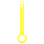 Custodia in silicone a forma di fiore con anello per AirTag