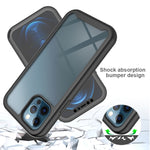 Custodia antiurto TPU con pellicola per iPhone 12 Pro Max