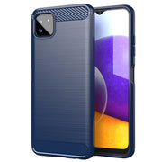 Custodia TPU in fibra di carbonio per Samsung Galaxy A22 5G