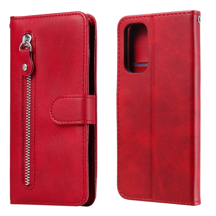 Custodia in pelle flip orizzontale con cerniera texture vitello moda con supporto e slot per schede e portafoglio, For OPPO Reno5 / Find X3 Lite, For Xiaomi Redmi Note 10 4G / Note 10S, For Xiaomi Redmi Note 10 Pro / 10 Pro Max                         ...